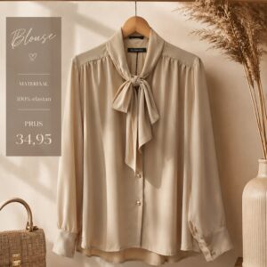 Blouse Didi taupe mt 42-46.