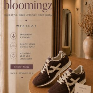 Sneakers Layla coffee-creme mt 38-41