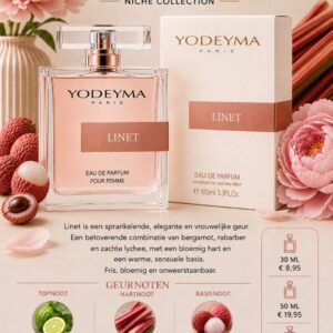 Yodema parfum Linet 100 ml.