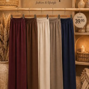 Broek Renate diverse kleuren one size
