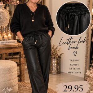 /leather-look-broek-zwart