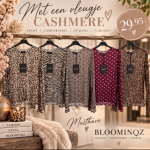 Trui Mila  cashmere in meerdere designs verkijgbaar one size 40-44 (kopie)